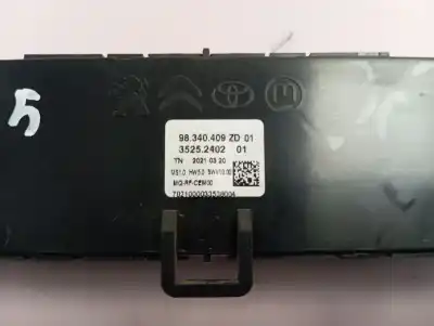 Second-hand car spare part climate control for opel combo life edition oem iam references 98340409zd  