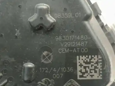 Peça sobressalente para automóvel em segunda mão borboleta de admissão por opel combo life edition referências oem iam 9830171480  