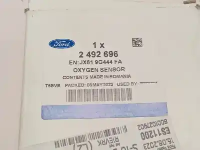 Peça sobressalente para automóvel em segunda mão sonda lambda por ford fiesta (ce1) active referências oem iam jx619g444fa  