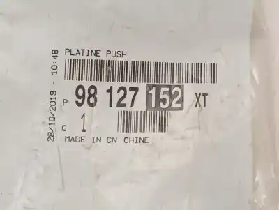 Second-hand car spare part left front power window switch for citroen ds3 racing oem iam references 98127152xt  