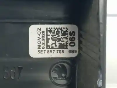 Second-hand car spare part parcel shelf for skoda octavia combi (nx5) ambition oem iam references 5e7867708  