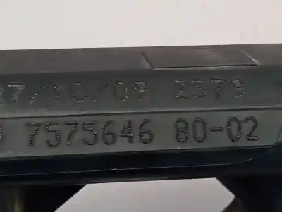 Peça sobressalente para automóvel em segunda mão régua / rampa de injetores por otras marcas modelos otros modelos referências oem iam 7575646  