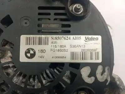 Second-hand car spare part alternator for bmw x1 (e84) xdrive 18d oem iam references 8507624a105  