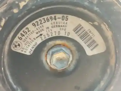 Peça sobressalente para automóvel em segunda mão compressor de ar condicionado a/a a/c por bmw x1 (e84) xdrive 18d referências oem iam 64529223694  