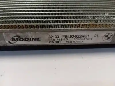 Peça sobressalente para automóvel em segunda mão condensador / radiador de ar condicionado por bmw x1 (e84) xdrive 18d referências oem iam 64539229021  