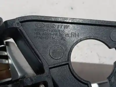 Second-hand car spare part interior right front handle for kia picanto tech oem iam references 82620-1y000  