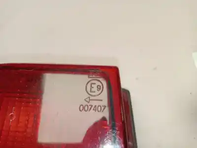 Peça sobressalente para automóvel em segunda mão farolim traseiro esquerdo por seat marbella ce referências oem iam 007407  