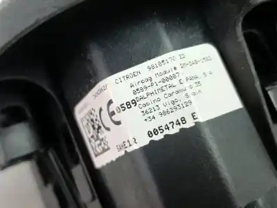 Peça sobressalente para automóvel em segunda mão airbag dianteiro esquerdo por citroen berlingo start m referências oem iam 98185170zd  