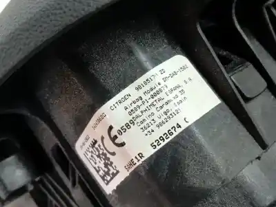 Peça sobressalente para automóvel em segunda mão airbag dianteiro esquerdo por citroen berlingo feel m referências oem iam 98185170zd  
