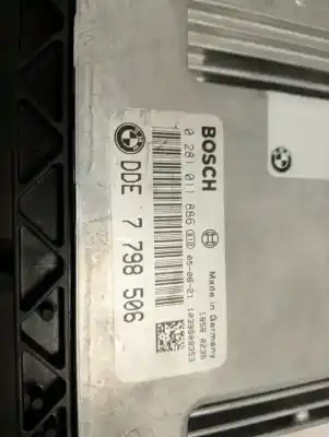 Second-hand car spare part ecu engine control for bmw serie 7 (e65/e66) 730d oem iam references 0281011886  