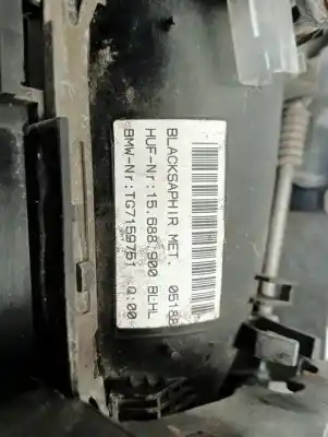 Peça sobressalente para automóvel em segunda mão puxador exterior traseiro esquerdo por bmw serie 7 (e65/e66) 730d referências oem iam 15688900  