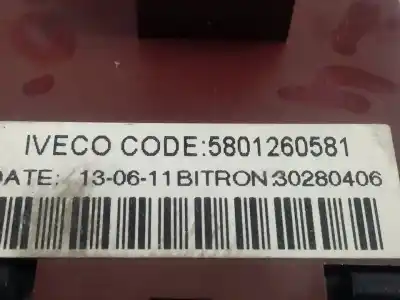 Second-hand car spare part headlights switch for iveco 65c18  oem iam references 5801260581  