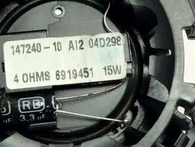 Peça sobressalente para automóvel em segunda mão puxador interior dianteiro esquerdo por mini mini (r50,r53) cooper referências oem iam 14724010  