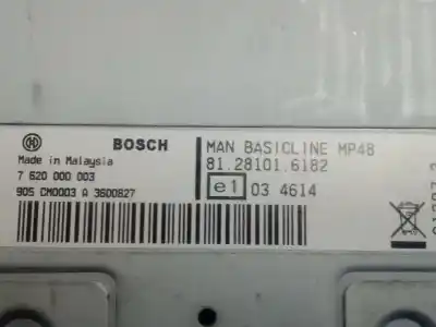 Second-hand car spare part audio system / radio cd for man tgx 18.400 oem iam references 81281016182  