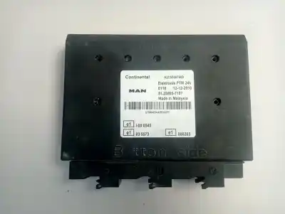 Peça sobressalente para automóvel em segunda mão módulo eletrônico por man tgx 18.400 referências oem iam 81258057107
