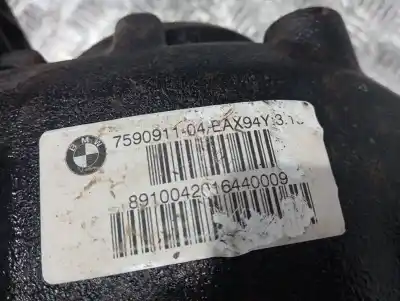 Second-hand car spare part rear differential for bmw x3 (e83) 3.0d oem iam references 759091104  