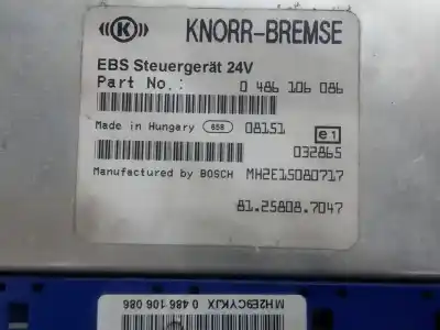 Peça sobressalente para automóvel em segunda mão módulo eletrônico por man tgx 18.440 referências oem iam 81258087047