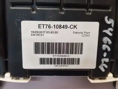 Peça sobressalente para automóvel em segunda mão quadrante por ford transit courier ambiente referências oem iam et7610849ck  