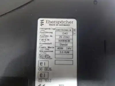 Second-hand car spare part Full Normal Heating for MAN TGX 18.440 OEM IAM references D4S  