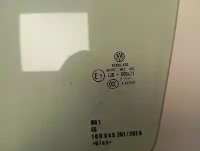 Peça sobressalente para automóvel em segunda mão vidro dianteiro esquerdo por volkswagen eos (1f7) 2.0 tdi referências oem iam 43r000471  