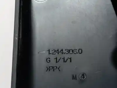 Second-hand car spare part left rearview mirror for renault clio iii style oem iam references 12443060  