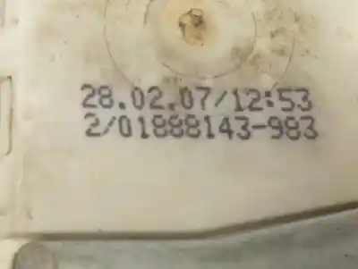 Автозапчастина б/у замок заднього правого дверя для land rover range rover (lm) 3.6 td v8 посилання на oem iam f0m500180  