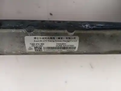 Second-hand car spare part steering rack for mg zs comfort oem iam references 7069974368  