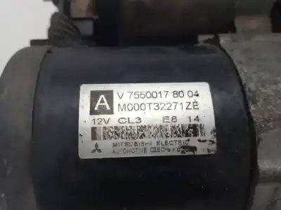 Peça sobressalente para automóvel em segunda mão motor de arranque por bmw mini (r56) one d referências oem iam 75500178004  