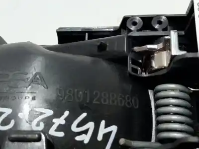 Peça sobressalente para automóvel em segunda mão puxador interior dianteiro esquerdo por citroen c3 c-series referências oem iam 9801288680  