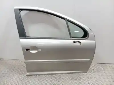 Peça sobressalente para automóvel em segunda mão porta dianteira direita por peugeot 207 premium referências oem iam 9004x8