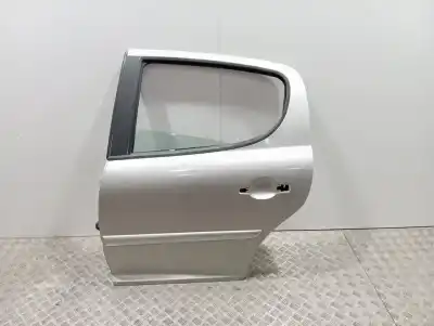 Peça sobressalente para automóvel em segunda mão porta do automóvel traseira esquerda por peugeot 207 premium referências oem iam 9006n2