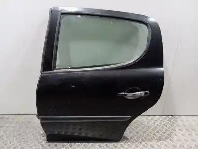 Peça sobressalente para automóvel em segunda mão porta do automóvel traseira esquerda por peugeot 207 confort referências oem iam 9006n2