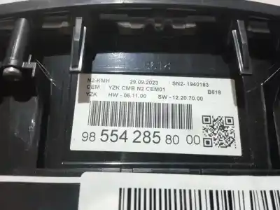 Peça sobressalente para automóvel em segunda mão quadrante por citroen c3 c-series referências oem iam 9855428580  