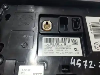Peça sobressalente para automóvel em segunda mão display gps / multimídia por citroen c3 c-series referências oem iam 983662398002  