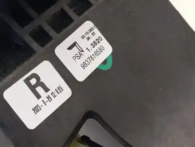 Pezzo di ricambio per auto di seconda mano leva del cambio per citroen c3 c-series riferimenti oem iam 9837816580  