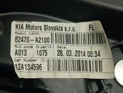 Автозапчасти б/у регулятор стекла переднего левого за kia cee´d concept ссылки oem iam 82471a2000  