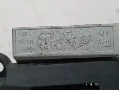 Peça sobressalente para automóvel em segunda mão puxador exterior traseiro esquerdo por opel meriva b excellence referências oem iam 6051rr  