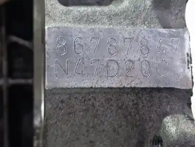 Peça sobressalente para automóvel em segunda mão bloqueio de motor por bmw x1 (e84) xdrive 18d referências oem iam n47d20c  