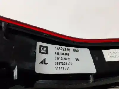 Second-hand car spare part interior left tailgate light for opel meriva b excellence oem iam references 13372310  