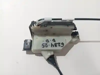 Peça sobressalente para automóvel em segunda mão fechadura da porta dianteira direita por peugeot 208 active referências oem iam 9812500780  