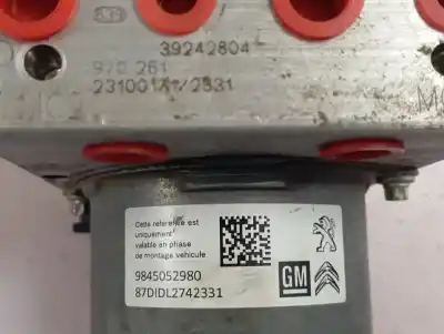 Peça sobressalente para automóvel em segunda mão abs por citroen c3 c-series referências oem iam 9845052980  