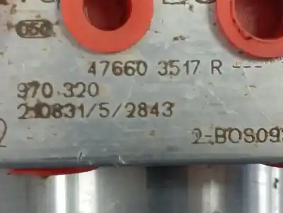 Peça sobressalente para automóvel em segunda mão abs por renault kangoo profesional referências oem iam 476603517r  