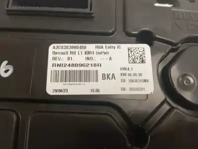 Second-hand car spare part dashboard for renault express advance oem iam references 248096218r  