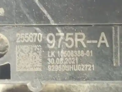 Peça sobressalente para automóvel em segunda mão comutador de luzes por renault kangoo profesional referências oem iam 255670975r  