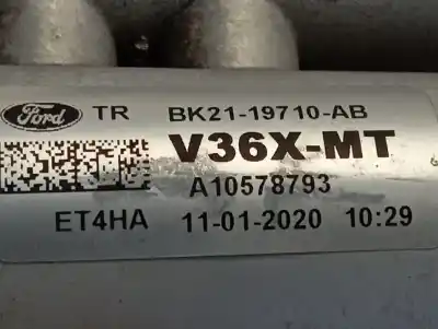 Автозапчастина б/у конденсат/радіатор кондиционера для ford transit custom kombi 320 l1 trend посилання на oem iam bk2119710ae  