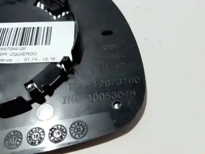 Peça sobressalente para automóvel em segunda mão vidro espelho retrovisor esquerdo por dacia dokker ambiance referências oem iam 40053019  