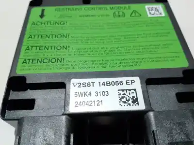 Peça sobressalente para automóvel em segunda mão centralina de airbag por mazda 2 lim. (de) 1.4 crtd style referências oem iam 2s6t14b056ep  