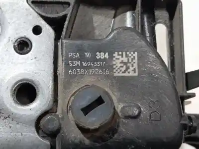 Peça sobressalente para automóvel em segunda mão fechadura da porta dianteira direita por citroen c4 cactus feel referências oem iam s3m16943317  