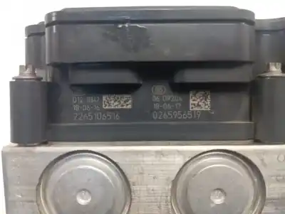 Second-hand car spare part abs for renault captur dynamique oem iam references 2265106516  