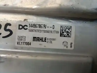 Автозапчастина б/у інтеркулер для renault express advance посилання на oem iam 144967867r  